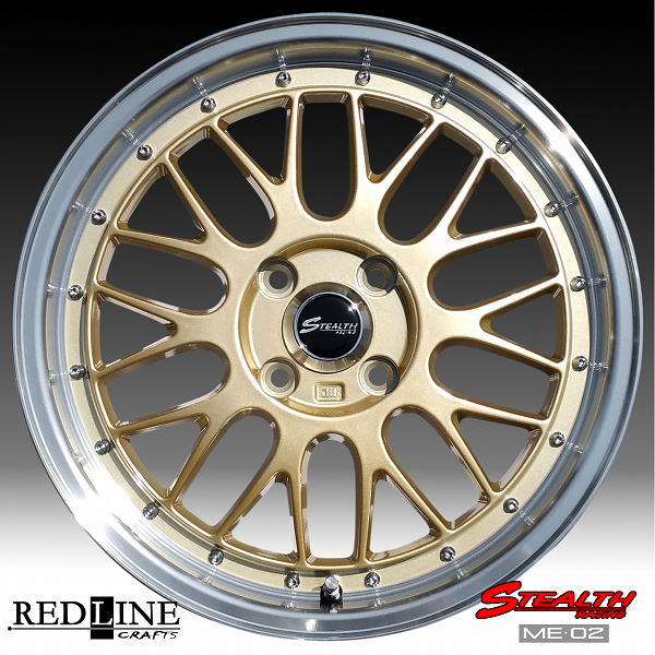 ■ STEALTH Racing ME02 ■ 新製品!!

スペシャルサイズ, 16x6.0J
軽四カスタム専用ホイール

KENDA KR23A 165/50R16
タイヤ付4本セット