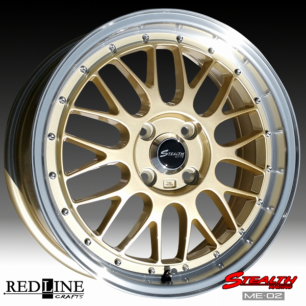 ■ STEALTH Racing ME02 ■ 新製品!!

ドレスアップサイズ, 16x5.5J
軽四カスタム車用ホイール

KENDA KR20 165/45R16 タイヤ付4本セット
