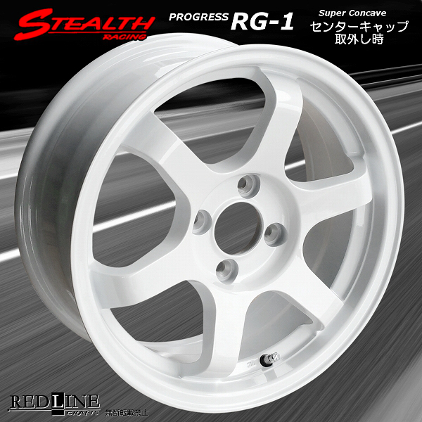 ■ STEALTH Racing RG-1 ■

幅広リム&スーパーコンケイブ

15x6.5J　チューニング軽四他

KENDA KR23A 165/55R15 タイヤ付4本セット