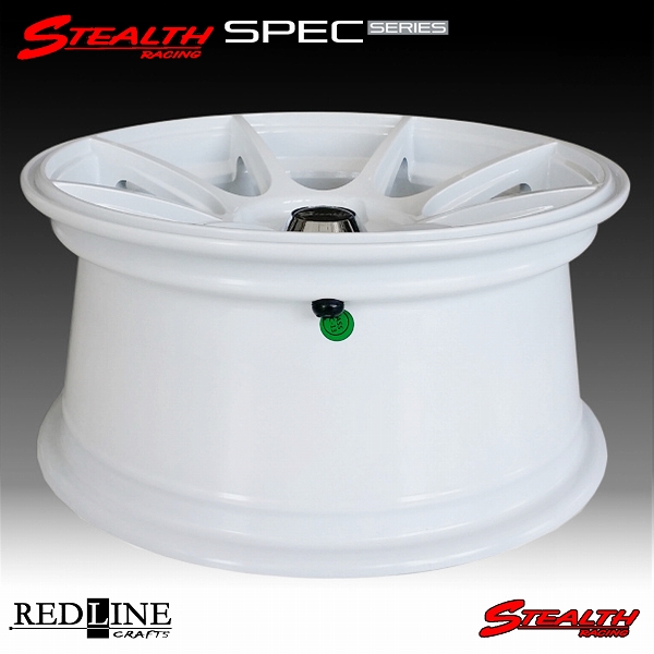 ■ STEALTH Racing Spec-01 ■

15x7.0J 前後オフセット違い +30/+20　PCD100

レーシングホワイト　ホイール4本セット

ディープコンケイブ形状・カスタム用!!
走り屋/シャコタン/チューニングサイズ