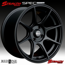 ステルスレーシング　 16インチ ブラックホイール セット STEALTH RACING SPEC カテゴリ | 【送料無料】タイヤホイール通販