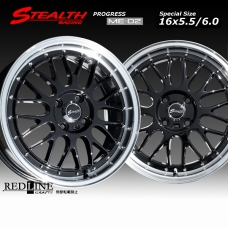 ■ STEALTH Racing ME02 ■

前後異幅 スペシャルサイズ, 16x5.5/6.0J

チューニング軽四用ホイール+
KENDA KR23A 165/50R16 タイヤ付4本セット