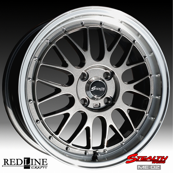 ■ STEALTH Racing ME02 ■ 新製品!!

スペシャルサイズ, 16x6.0J
軽四カスタム専用ホイール

Hankook 165/45R16 タイヤ付4本セット