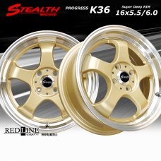 ■ STEALTH Racing K36 ■

前後異幅&スーパーディープ2段リム!!

16x5.5/6.0J チューニング軽四用ホイール+

KENDA KR23A 165/50R16 タイヤ付4本セット