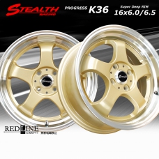 ■ STEALTH Racing K36 ■

前後異幅&スーパーディープ2段リム!!

16x6.0/6.5J チューニング軽四用ホイール+

MAYRUN 165/45R16 タイヤ付4本セット