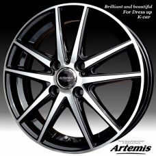 ■ Artemis MA-01 ■

綺麗な軽四用15inホイール

Hankook 165/55R15 タイヤ付お買得4本Set
